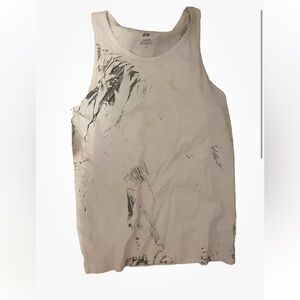 H&M Men’s White Tank Top Small